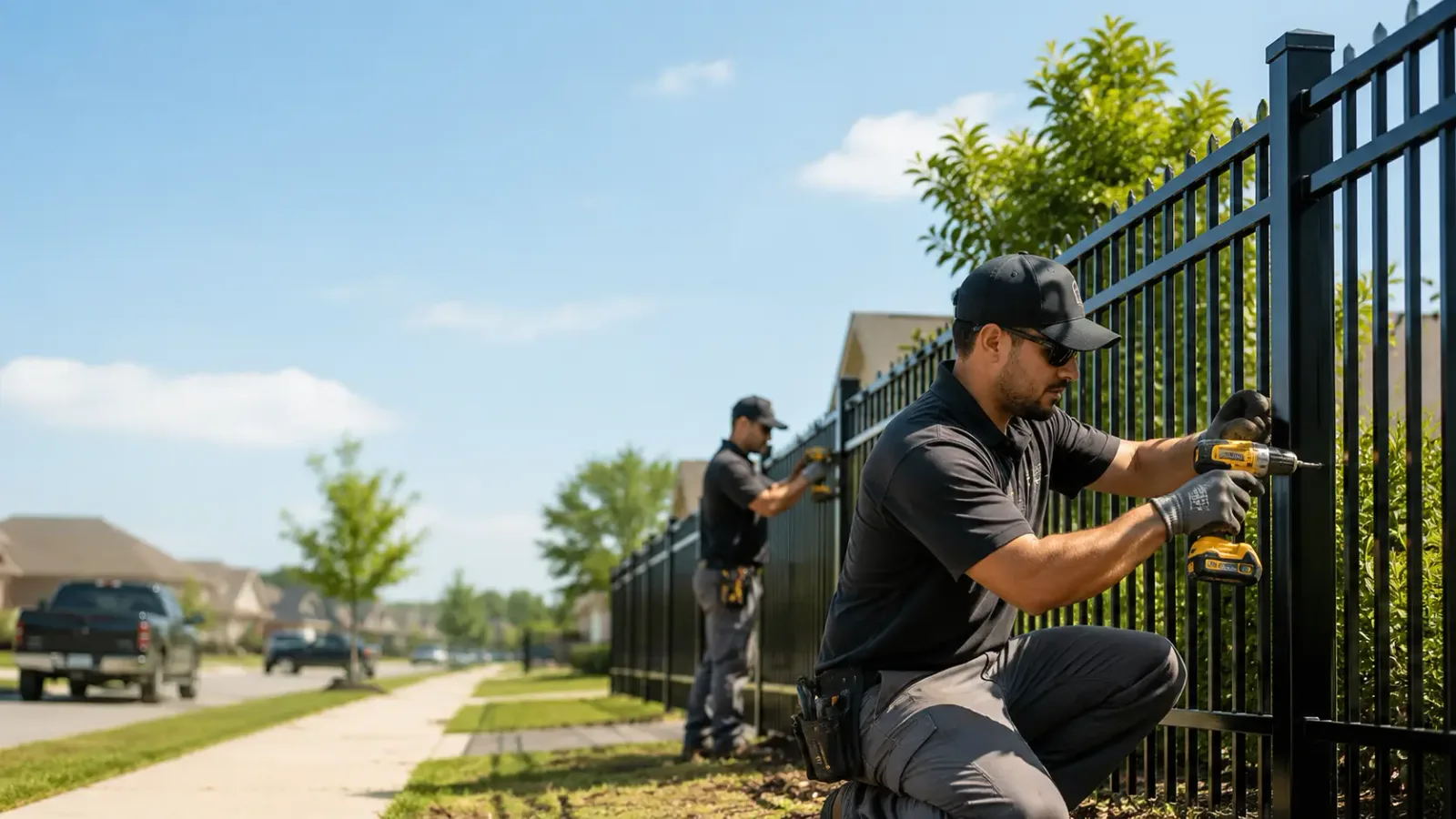 Metal Fence Installation in Capron, VA